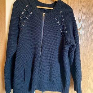 Torrid Zipper Cardigan Sweater